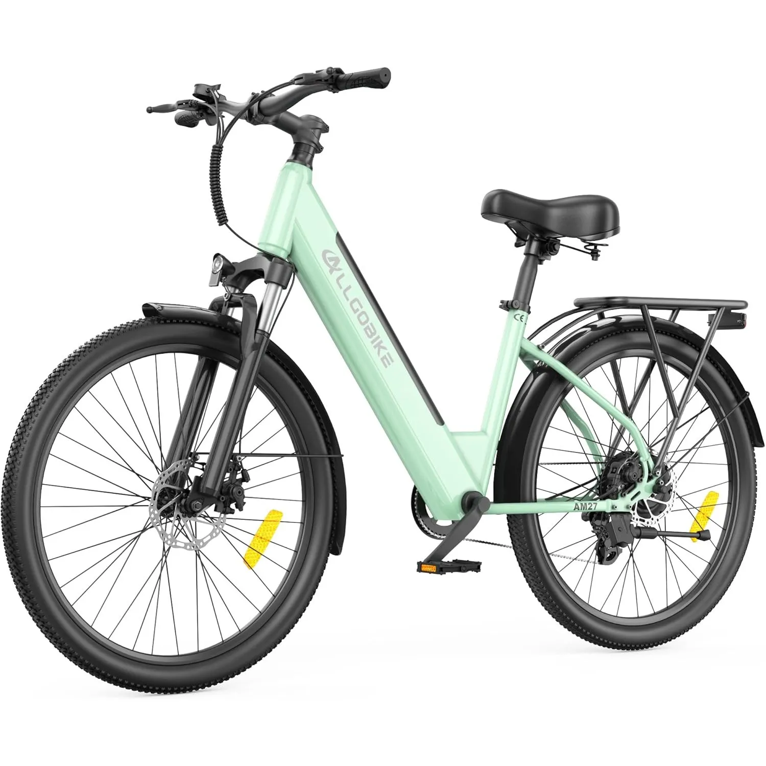 AM27 Elektrofahrrad 27,5 Zoll E-Bike für Damen und Herren 250W Motor 36V 15Ah Akku 25 km/h 7-Gang-Schaltung 3 Unterstüt…