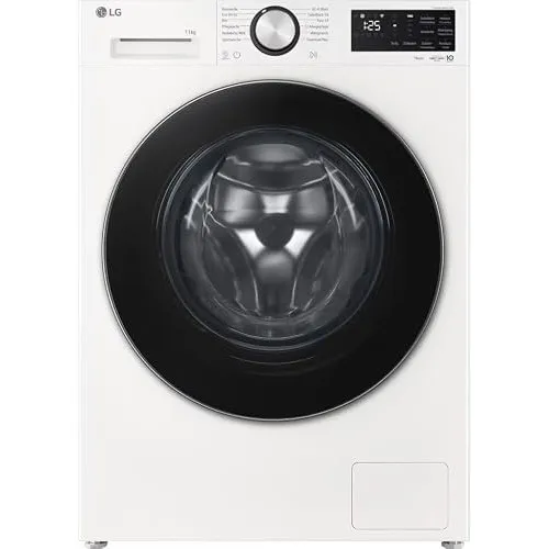 LG F4WX7012W Waschmaschine (11 kg, Energieklasse A-40%, 1.400 U./Min.) mit AI Wash, TurboWash 360°, Allergy Care, ThinQ…