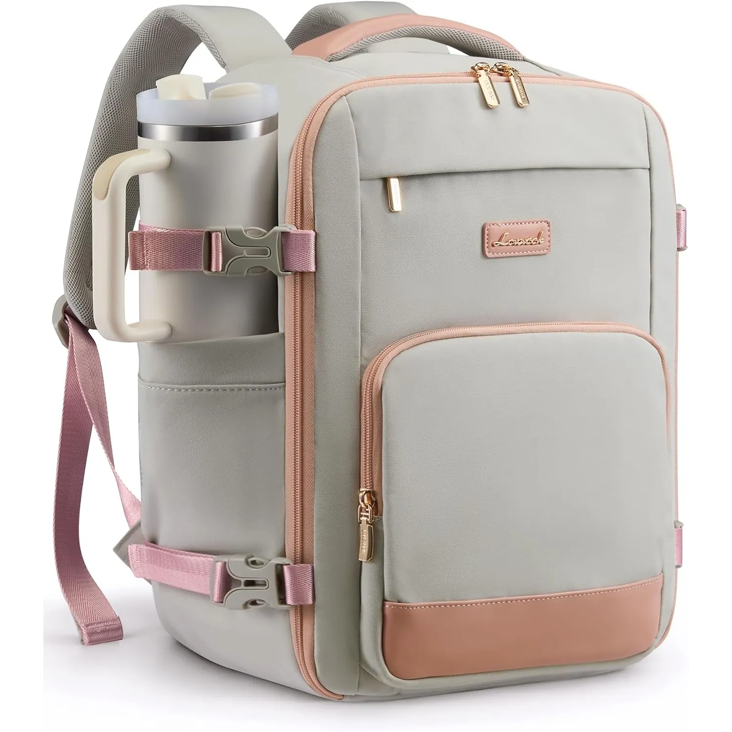 LOVEVOOK Handgepäck Rucksack 40x30x20 Flugzeug, 24L Reiserucksack Damen