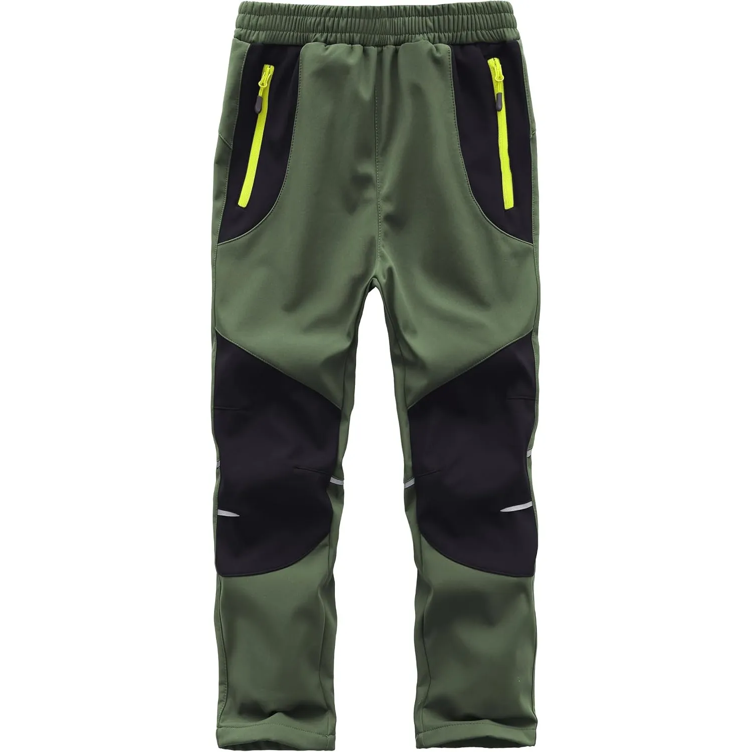 Kinder Softshellhose Schneehose Thermohose Hosen Jungen Mädchen Winterhose Outdoorhose Wanderhose