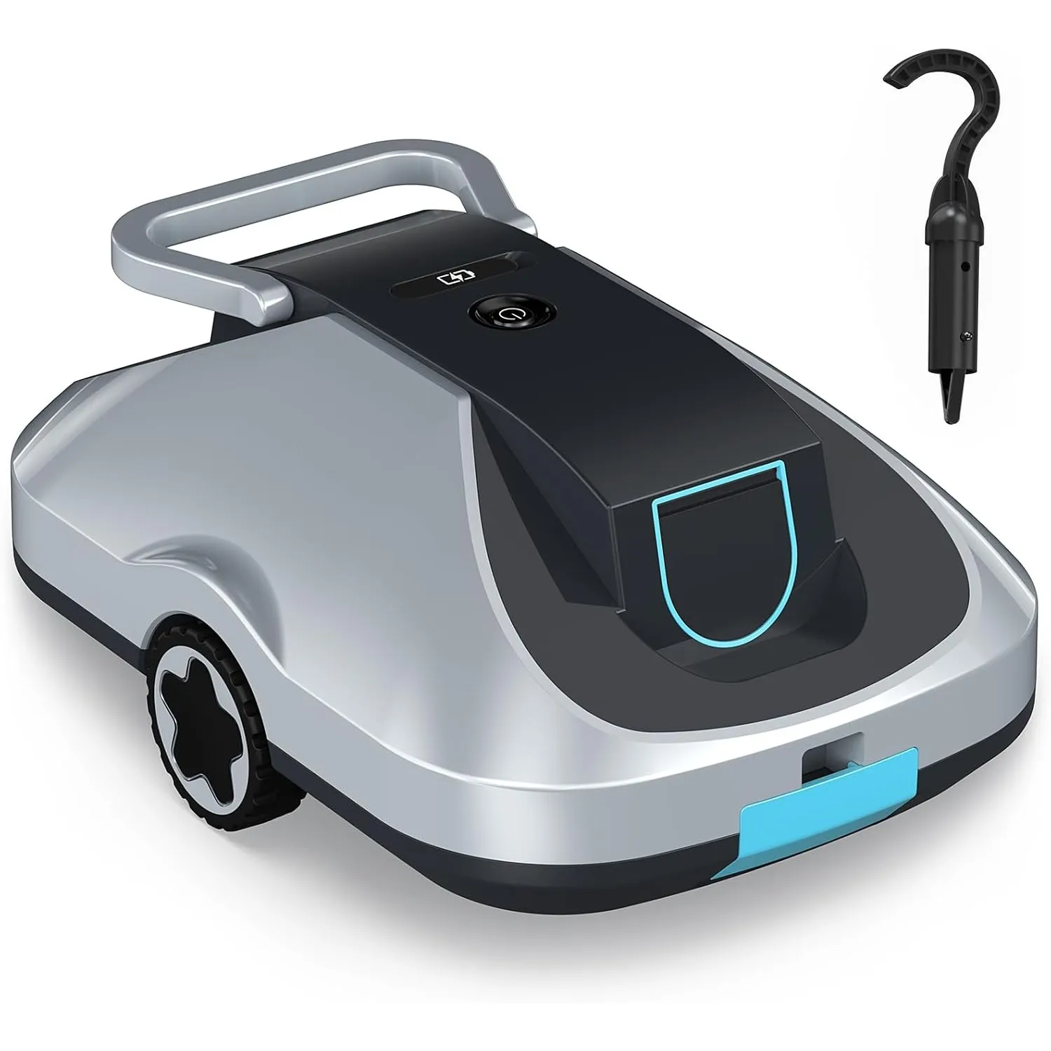 Poolroboter Akku, kabelloser Pool-Saugroboter, 200Min Laufzeit, Intelligente Navigation, Selbsteinparkfunktion und ultr…