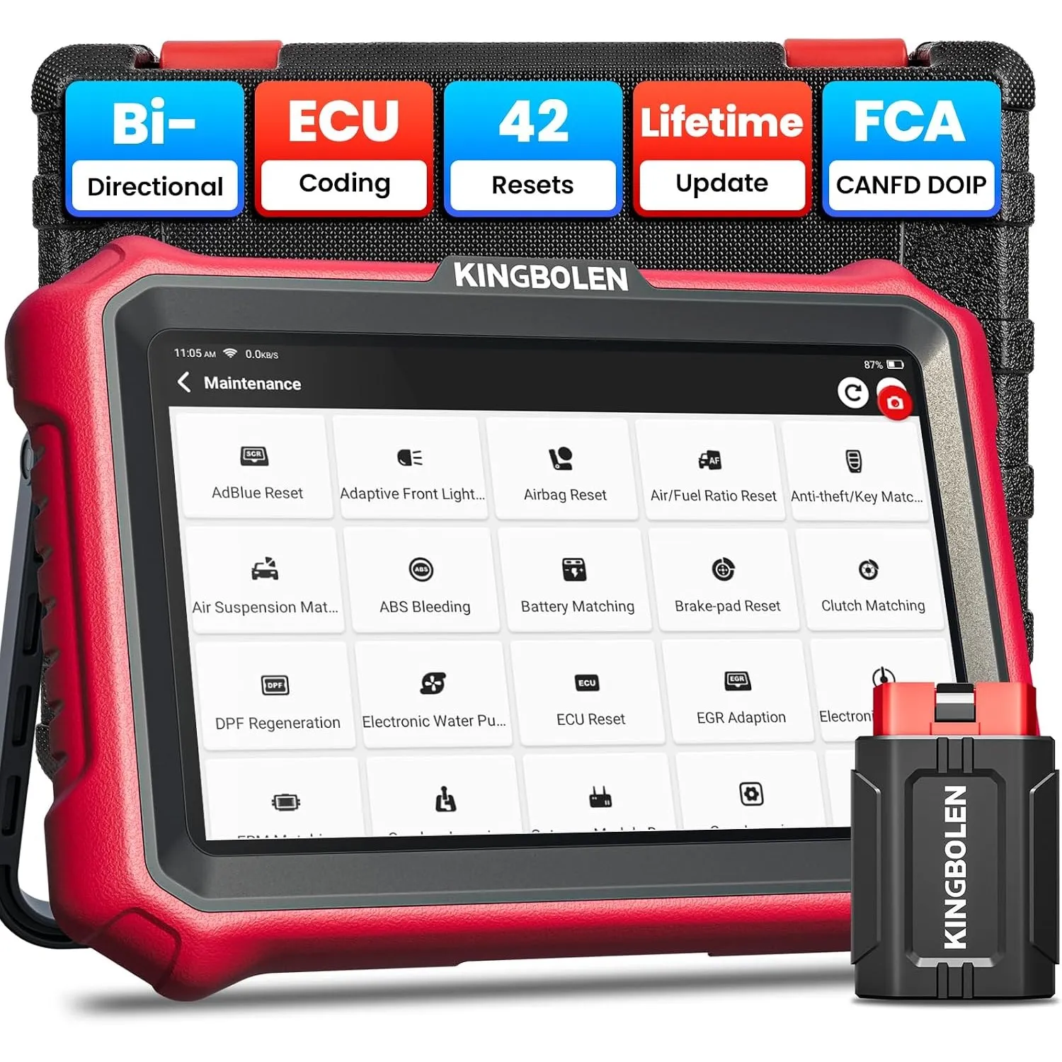 KINGBOLEN K8 PRO Obd2 Diagnosegerät Bluetooth Lebenslanges Update