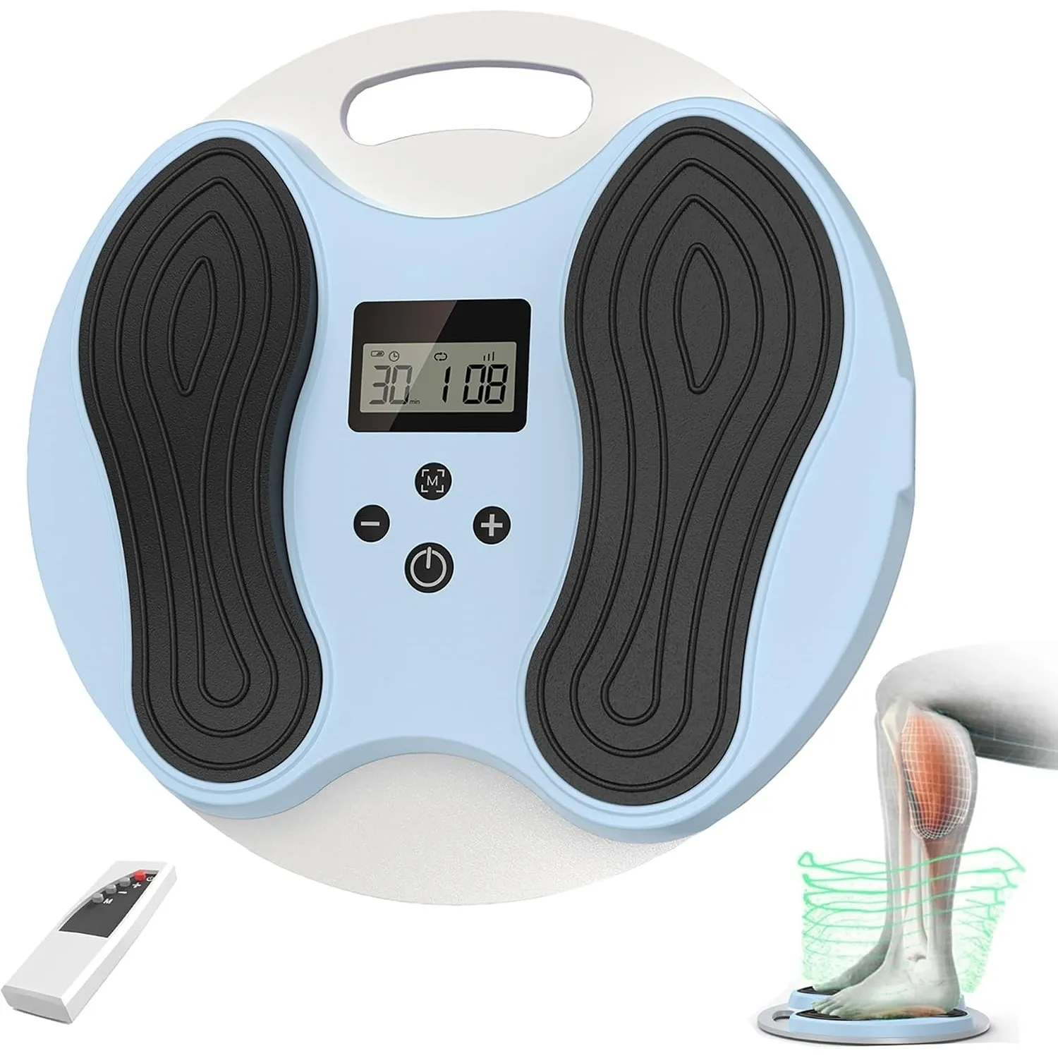 Medic Durchblutungs-Stimulator beine, EMS Fußmassagegerät Neuropathie
