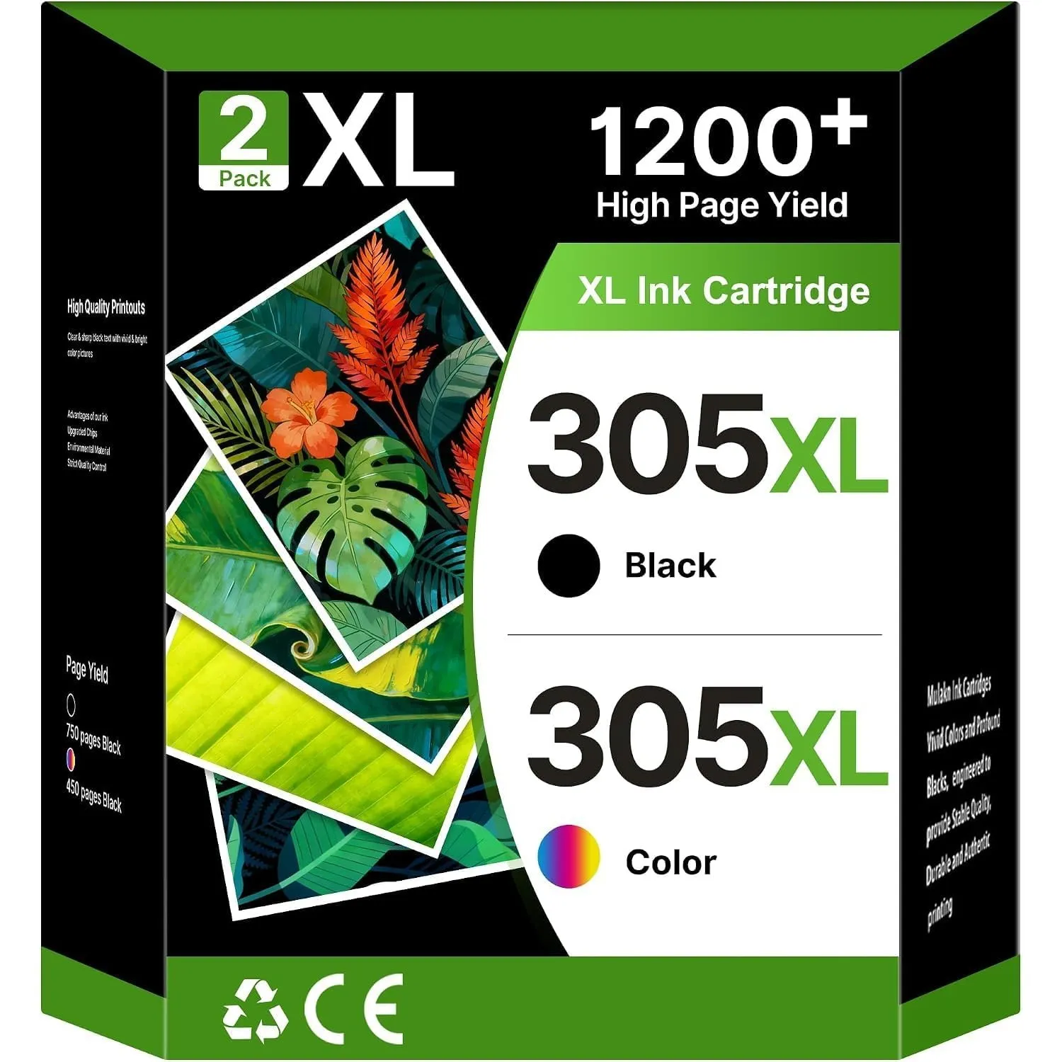 305 XL Ersatz für HP305XL Patronen Multipack für 305 Druckerpatronen