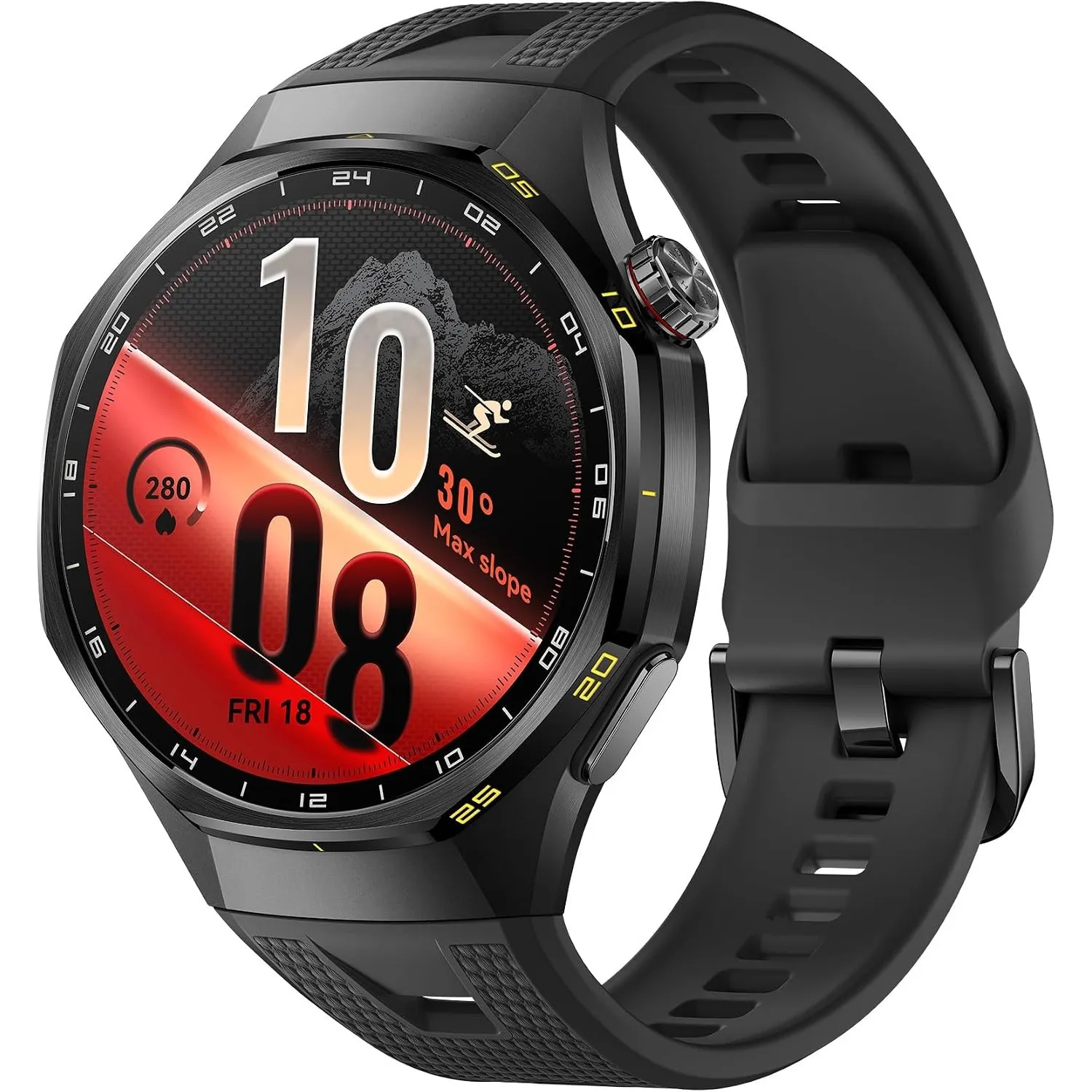 HUAWEI Watch GT 7 Pro Smartwatch, Titanlegierung, EKG, GPS, 46 mm, Schwarz