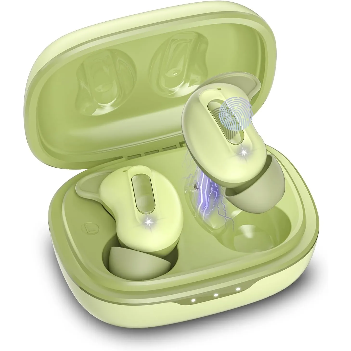Bluetooth Kopfhörer In-Ear Schlafkopfhörer Mini ANC Kopfhörer Kabellos