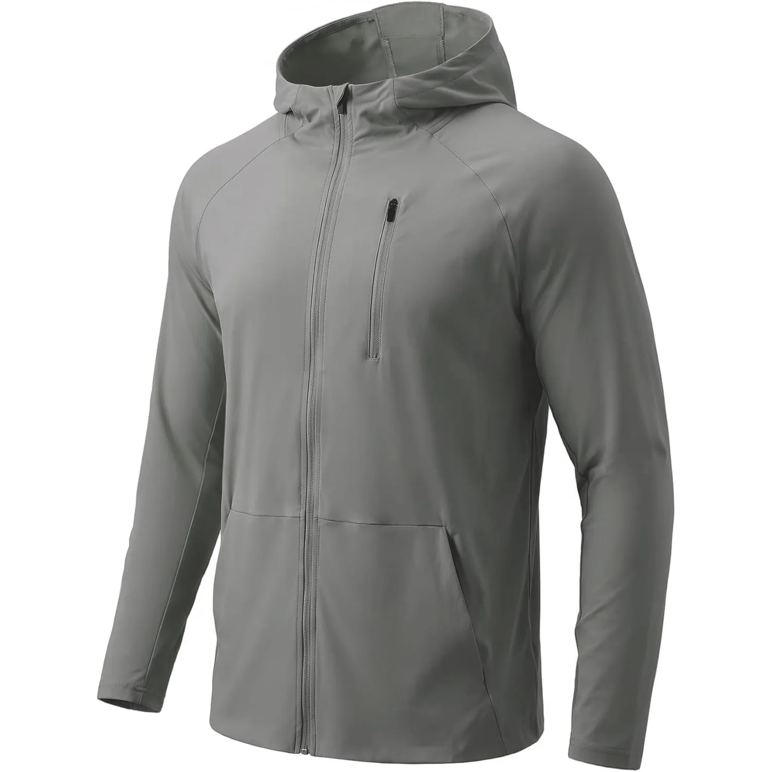Trainingsjacke Herren UPF 50+ Gym Hoodie Sportjacke