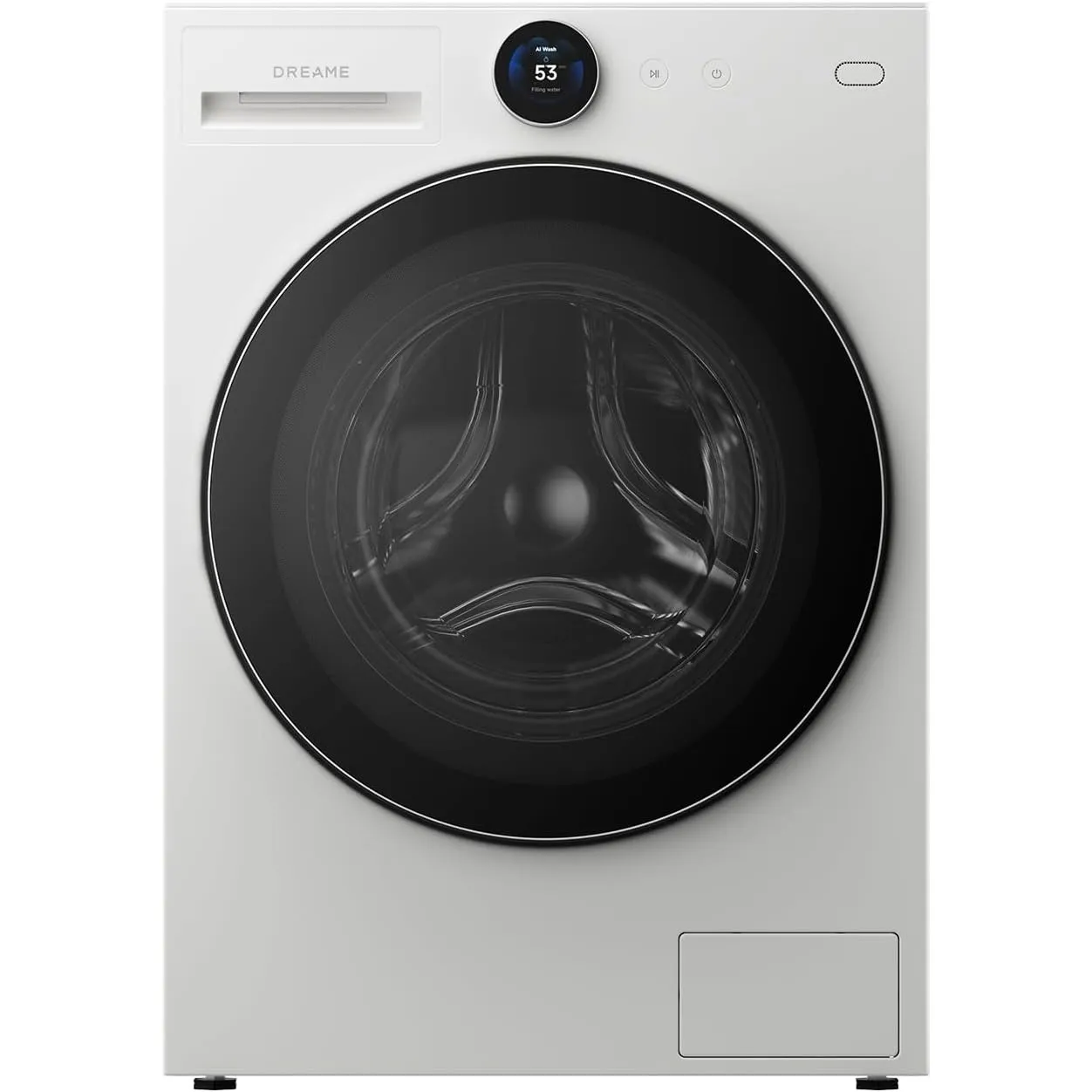DREAME AI Twin Inverter Trockner L9, KI-Waschvollsteuerung, weiß, 11 kg