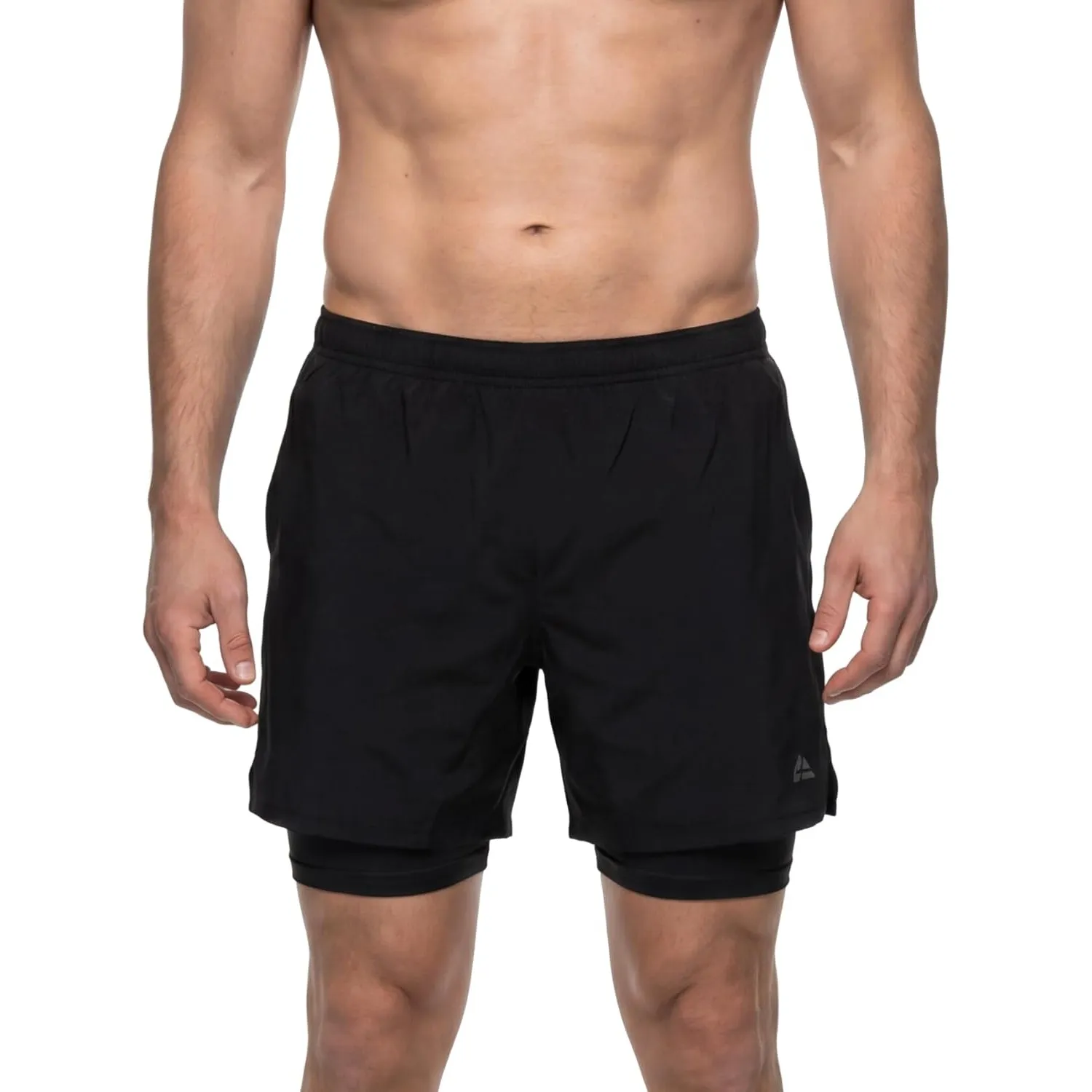 DANISH ENDURANCE 2-in-1-Laufshorts für Herren, Fitness-Shorts für Herren mit stützendem Innenfutter, schnell trocknende…