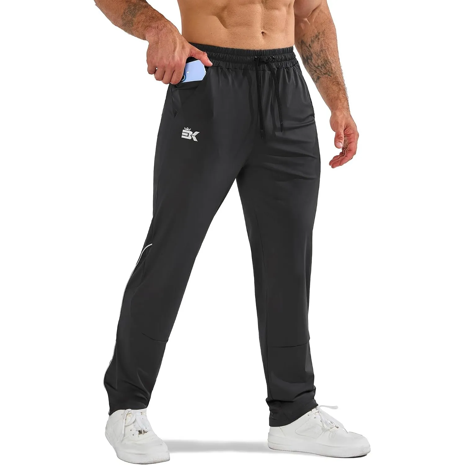 BROKIG Leichte Jogginghose Herren Sport Trainingshose Herren