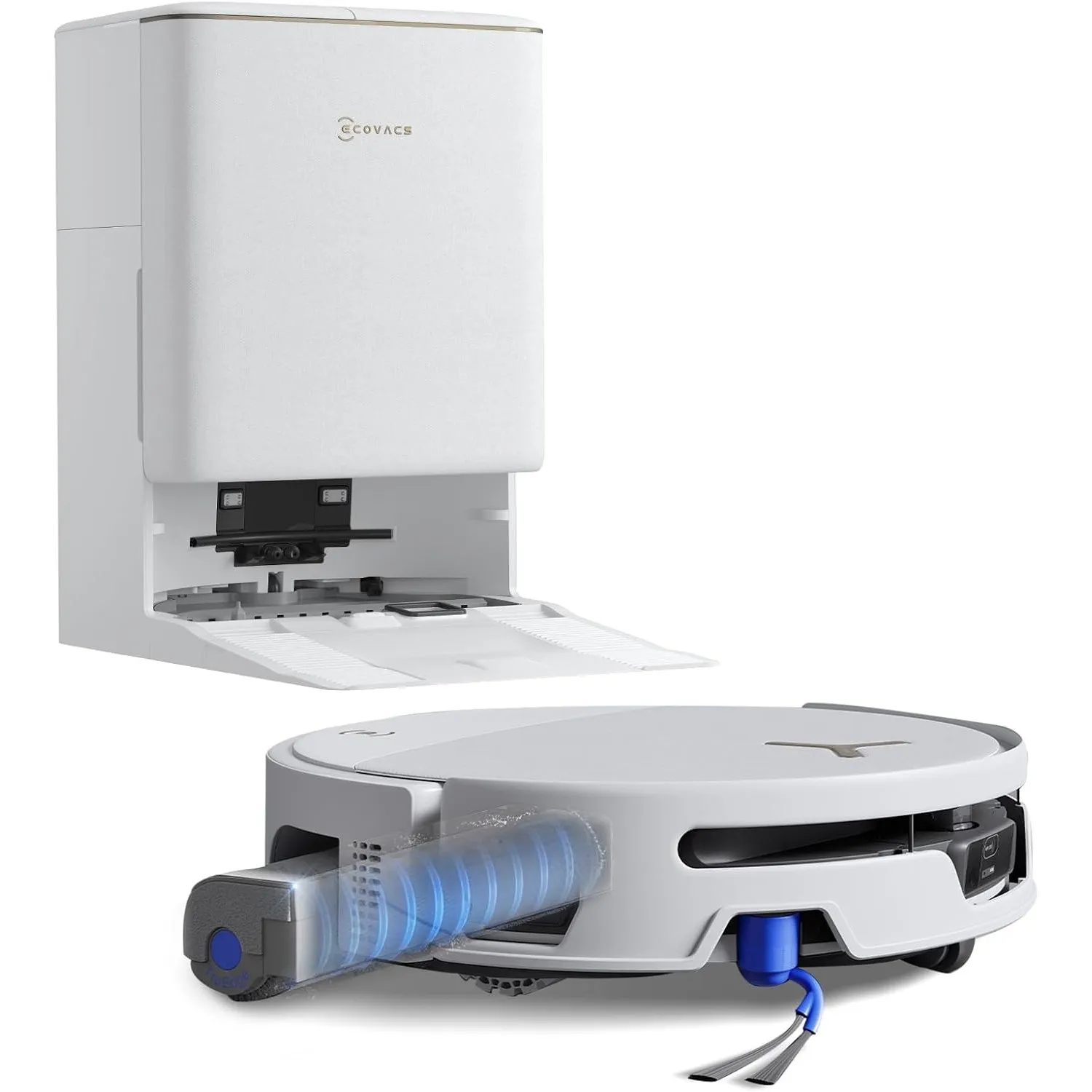 ECOVACS T90S PRO Omni Saugroboter mit Wischfunktion, 40.000 Pa, Blast