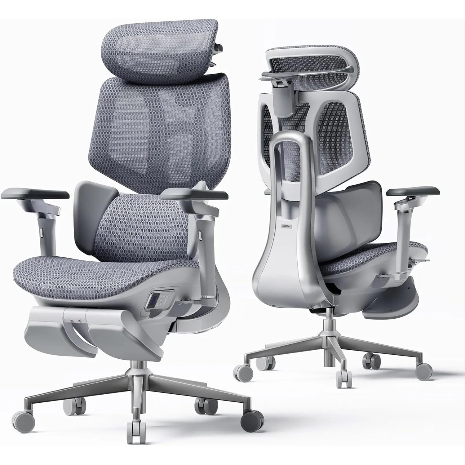 Hbada X7 Ergonomischer Bürostuhl - Weltweit Erste KI-Lendenwirbelstütze