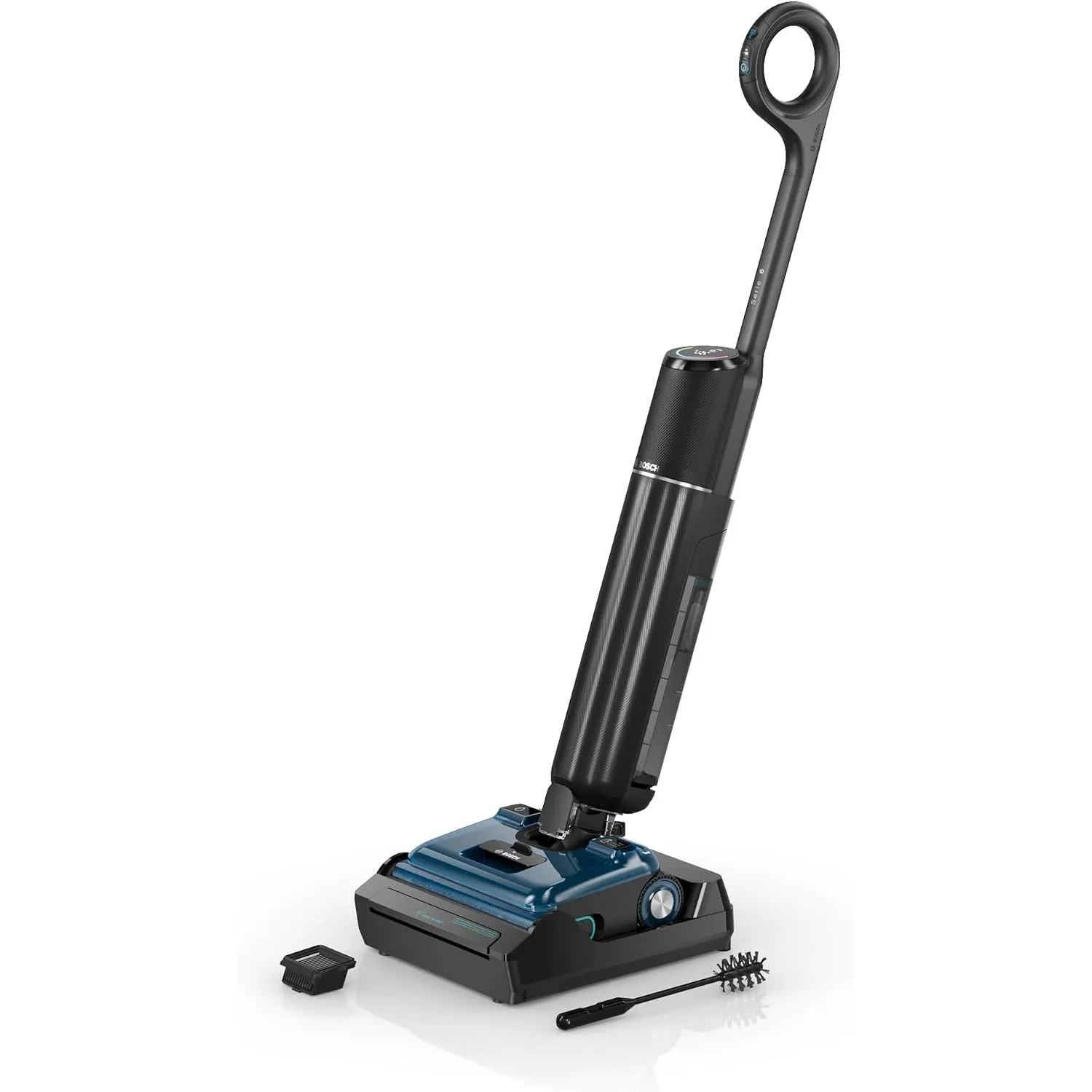 Bosch OneFlow Nass-Trockensauger, Akku, inkl.1x Filter, BHF61BS, Schwarz