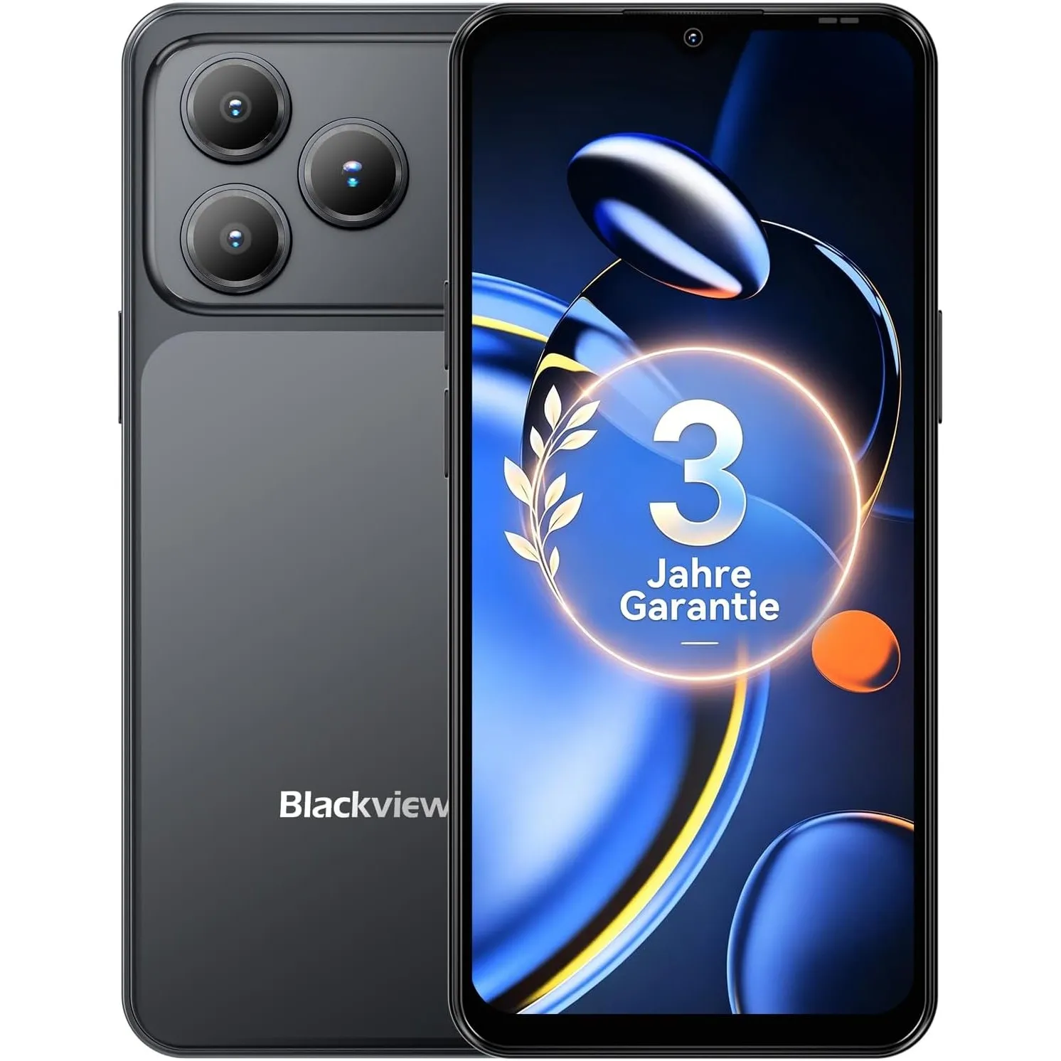 Blackview Smartphone Ohne Vertrag, Android 16 Smartphones 32MP+13MP KI Kamera, 16GB+64GB/2TB, 6.56" Handy Günstig, 5000…