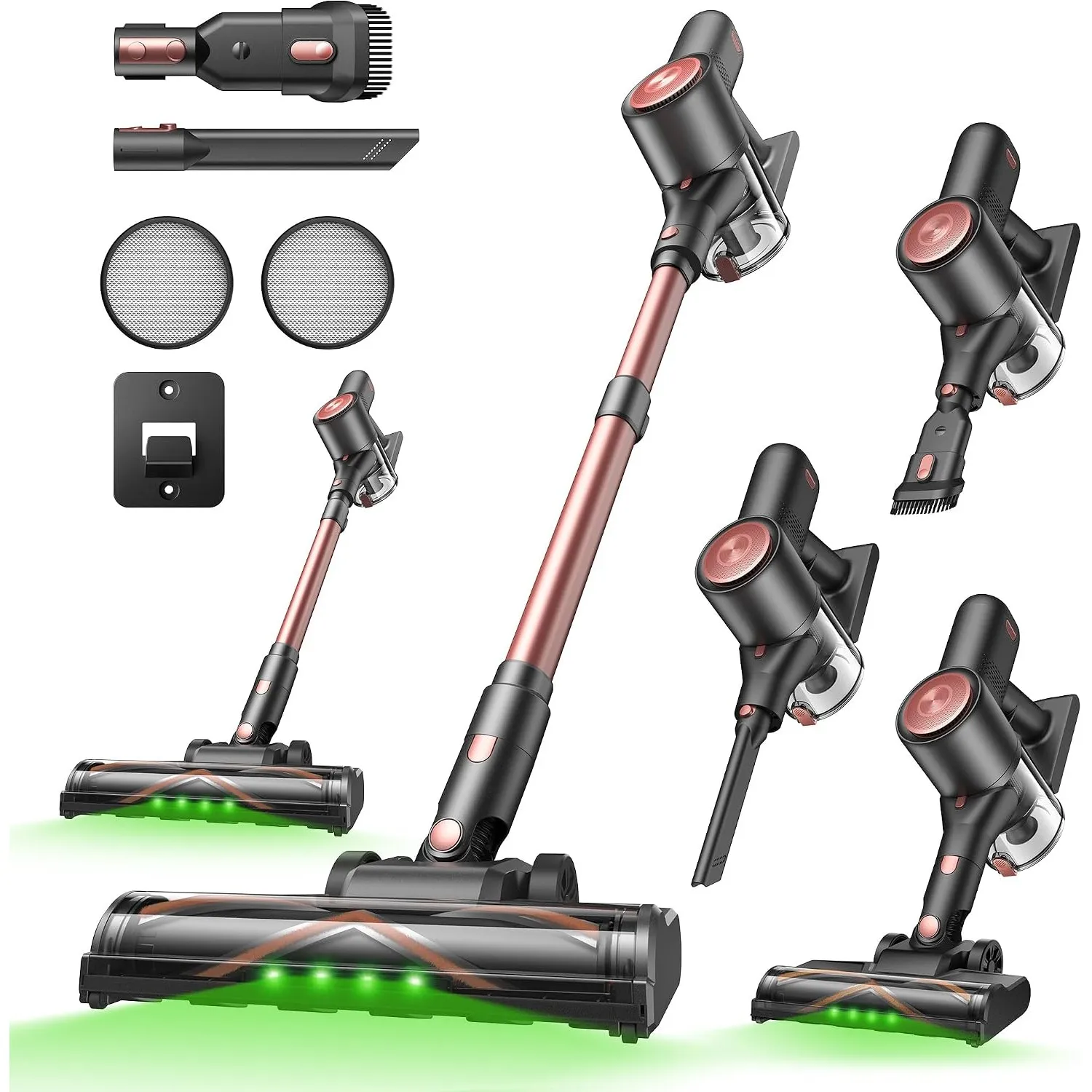 Vexilar V10PRO Akku Staubsauger Kabellos 45kPa/450W/45Min für Tierhaare