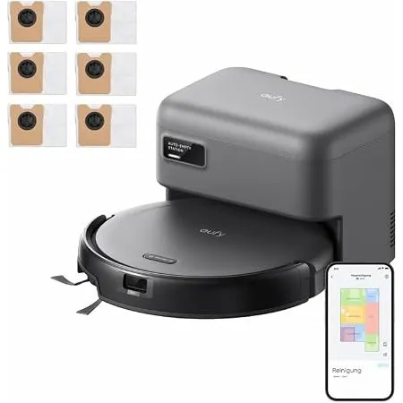 eufy Anker Saugroboter C10 Set mit automatischer Entleerung