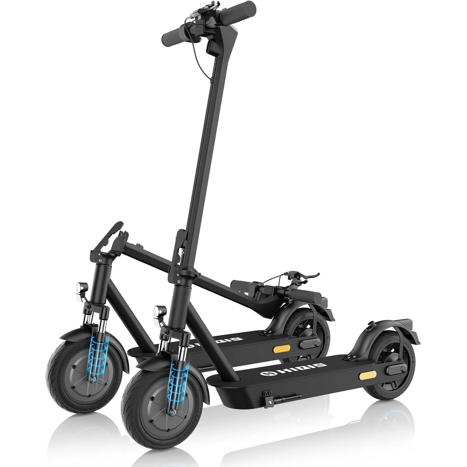 E Scooter mit ABE Straßenzulassung für Erwachsene, Elektroroller mit 10 Zoll Honeycomb Reifen und leistungsstarkem Motor