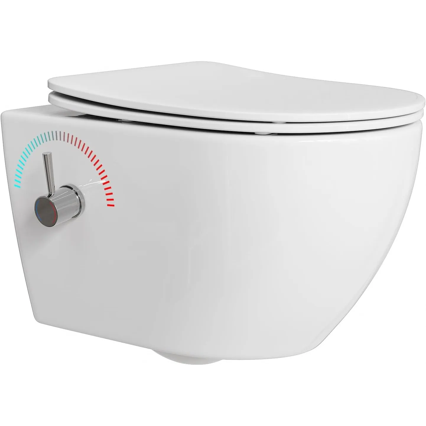 HOROW Dusch WC mit Kalt und Warm Wasser