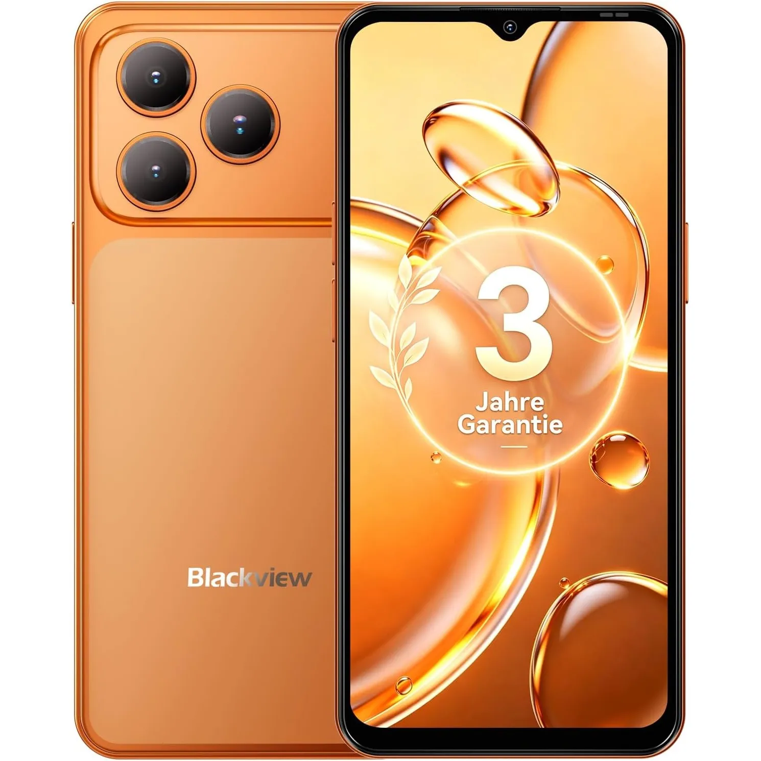 Blackview Smartphone Ohne Vertrag, Android 16 Smartphones 32MP+13MP KI Kamera, 16GB+64GB/2TB, 6.56" Handy Günstig, 5000…