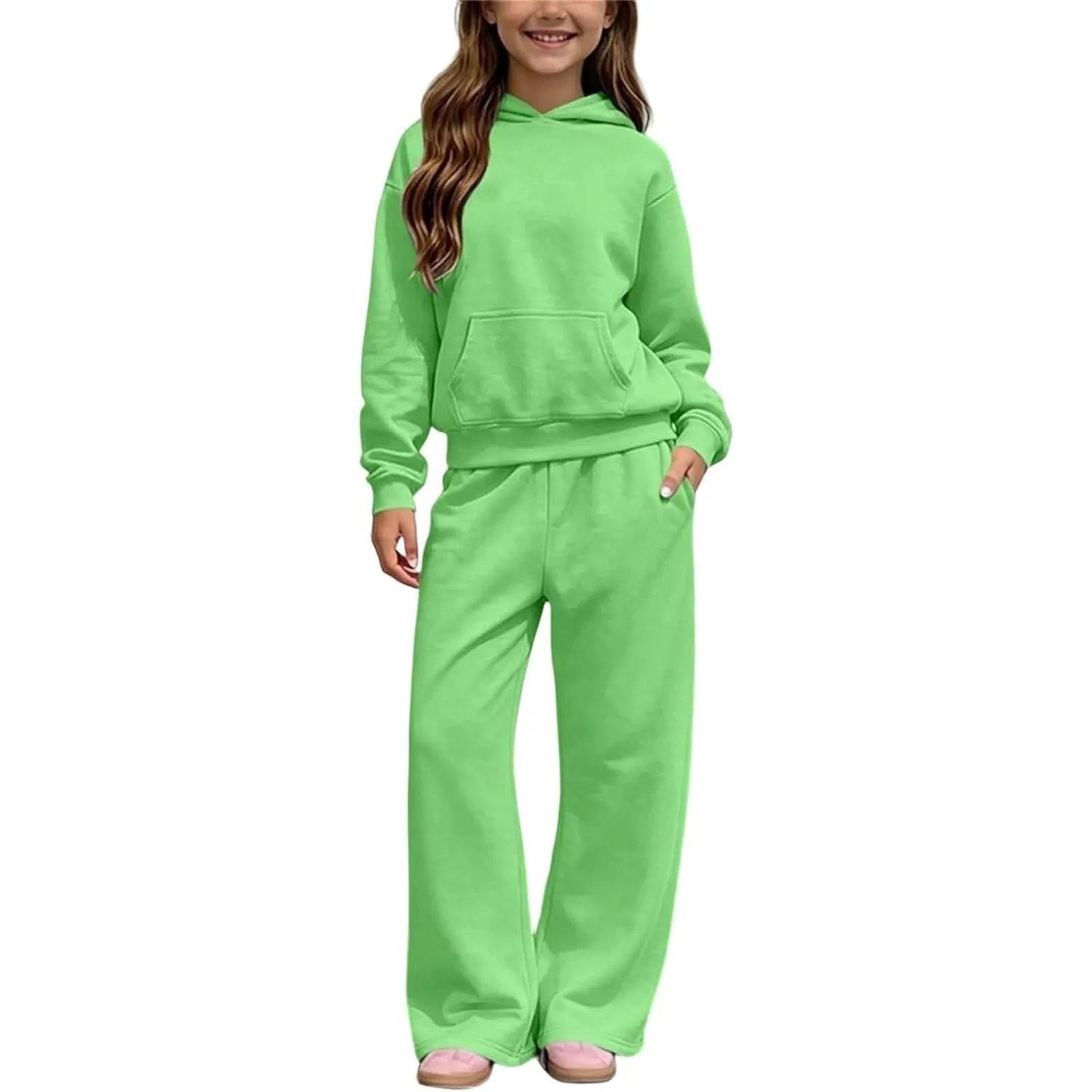 Jogginganzug Mädchen Trainingsanzug Sportanzug Sweatshirt und Sporthose