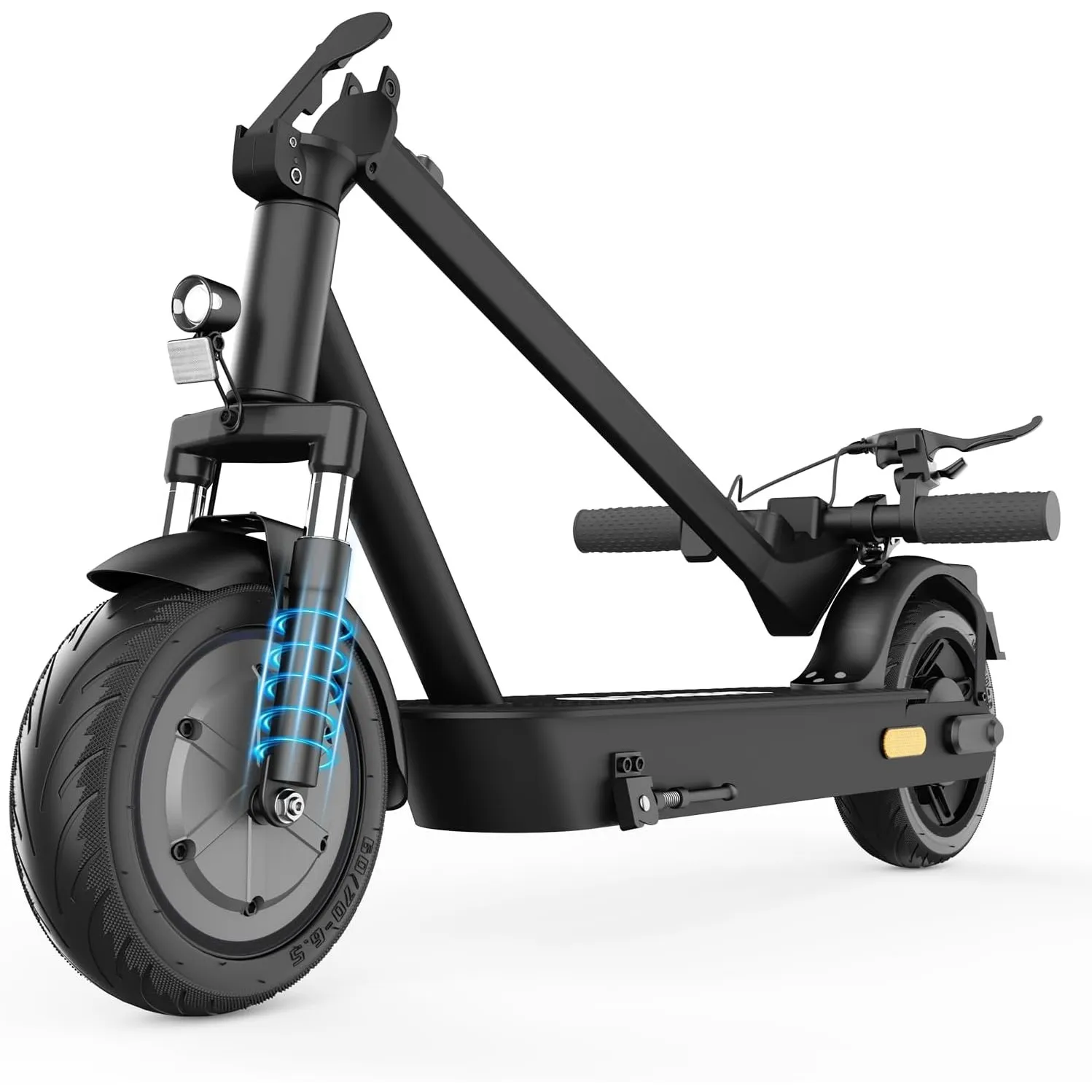 E Scooter mit ABE Straßenzulassung für Erwachsene, Elektroroller mit 10 Zoll Honeycomb Reifen und leistungsstarkem Motor