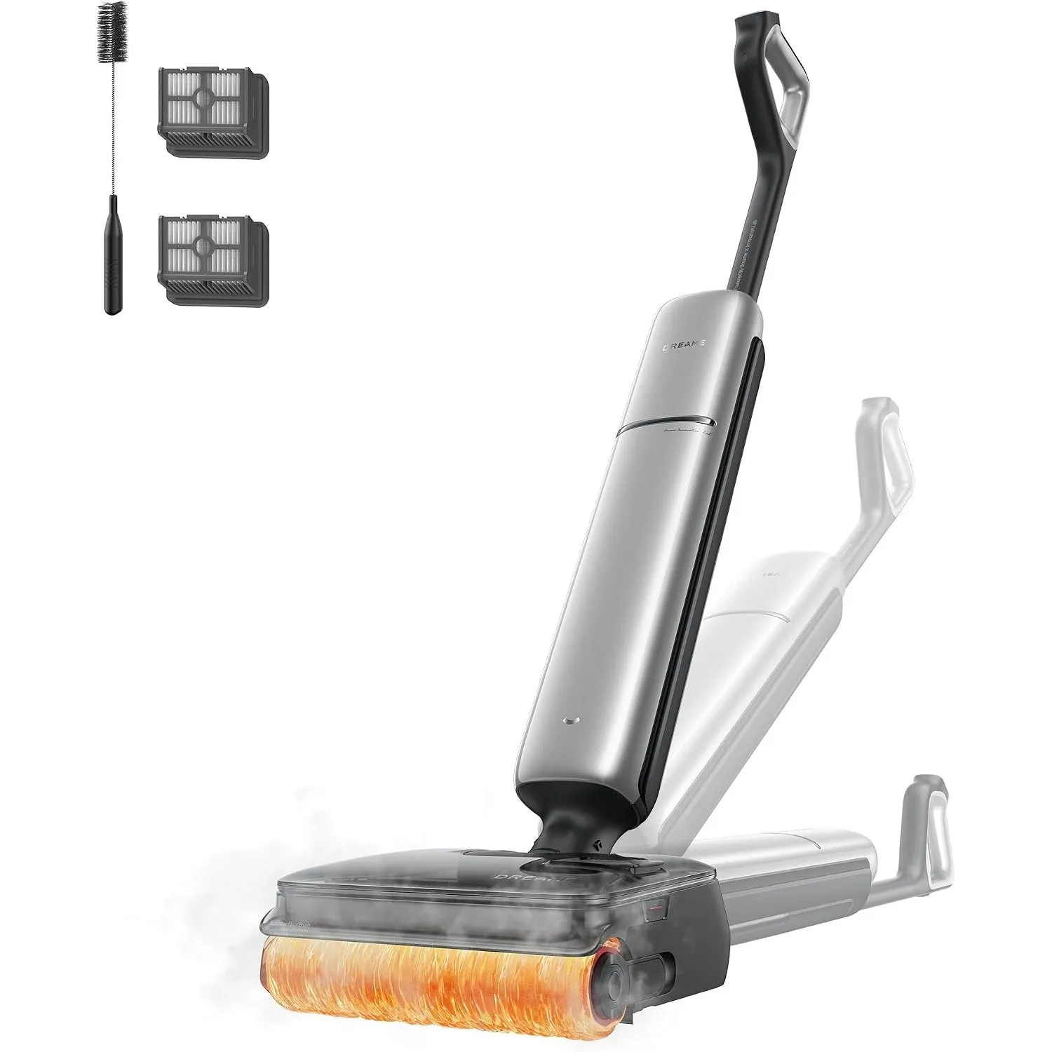 dreame T15 Pro Heat-A Nass-&Trockensauger, Wischen mit 90 °C heißem Wasser