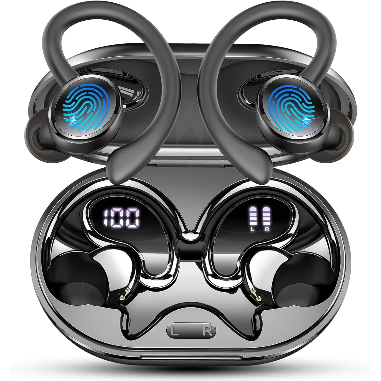 2026 Kopfhörer Kabellos Bluetooth 5.4, Bluetooth Kopfhörer, 50 Std Spielzeit, 4 ENC Noise Cancelling Mics, HiFi Stereo,…