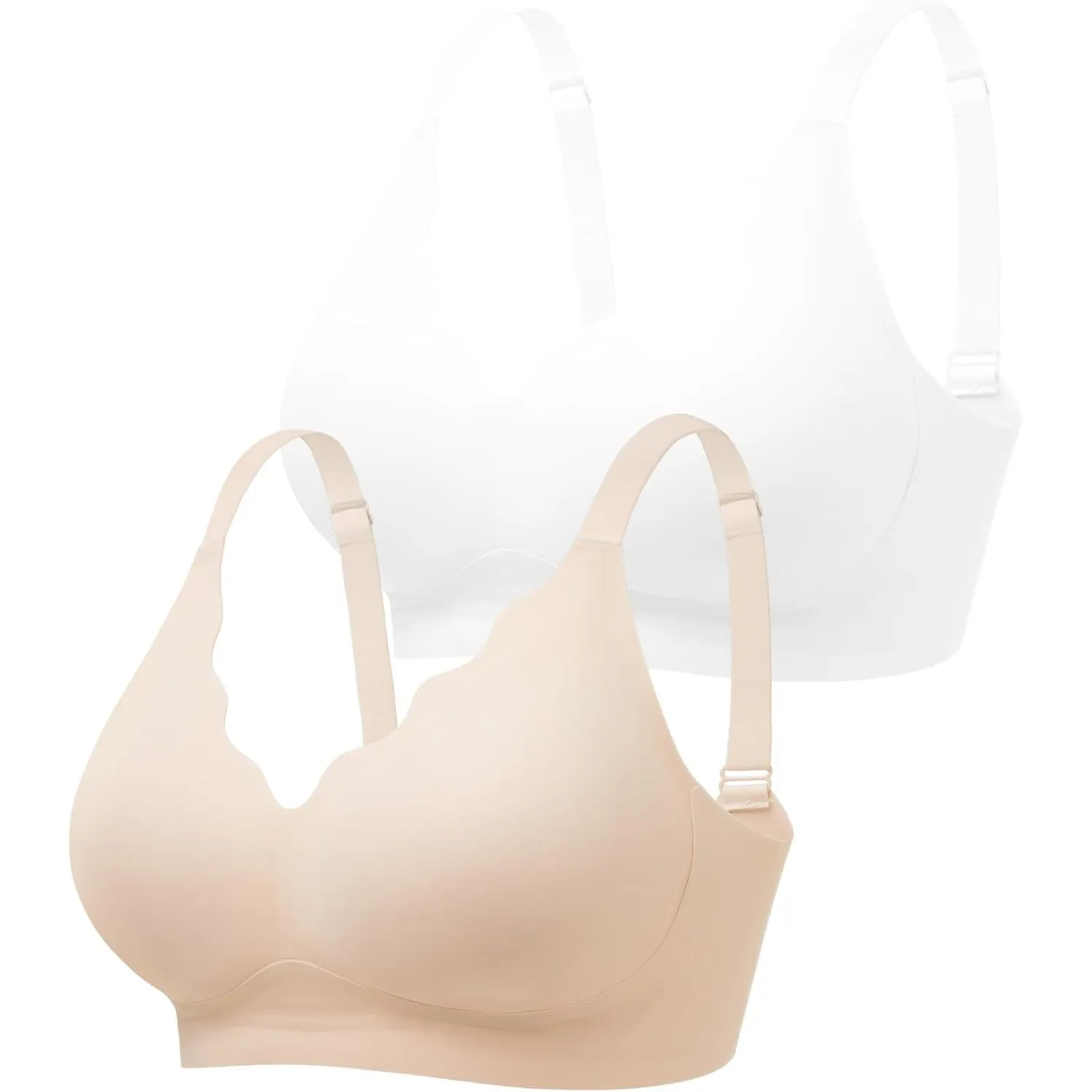 BH für Damen ohne Bügel mit Weicher Unterstützung Bequeme Nahtlose Bralette