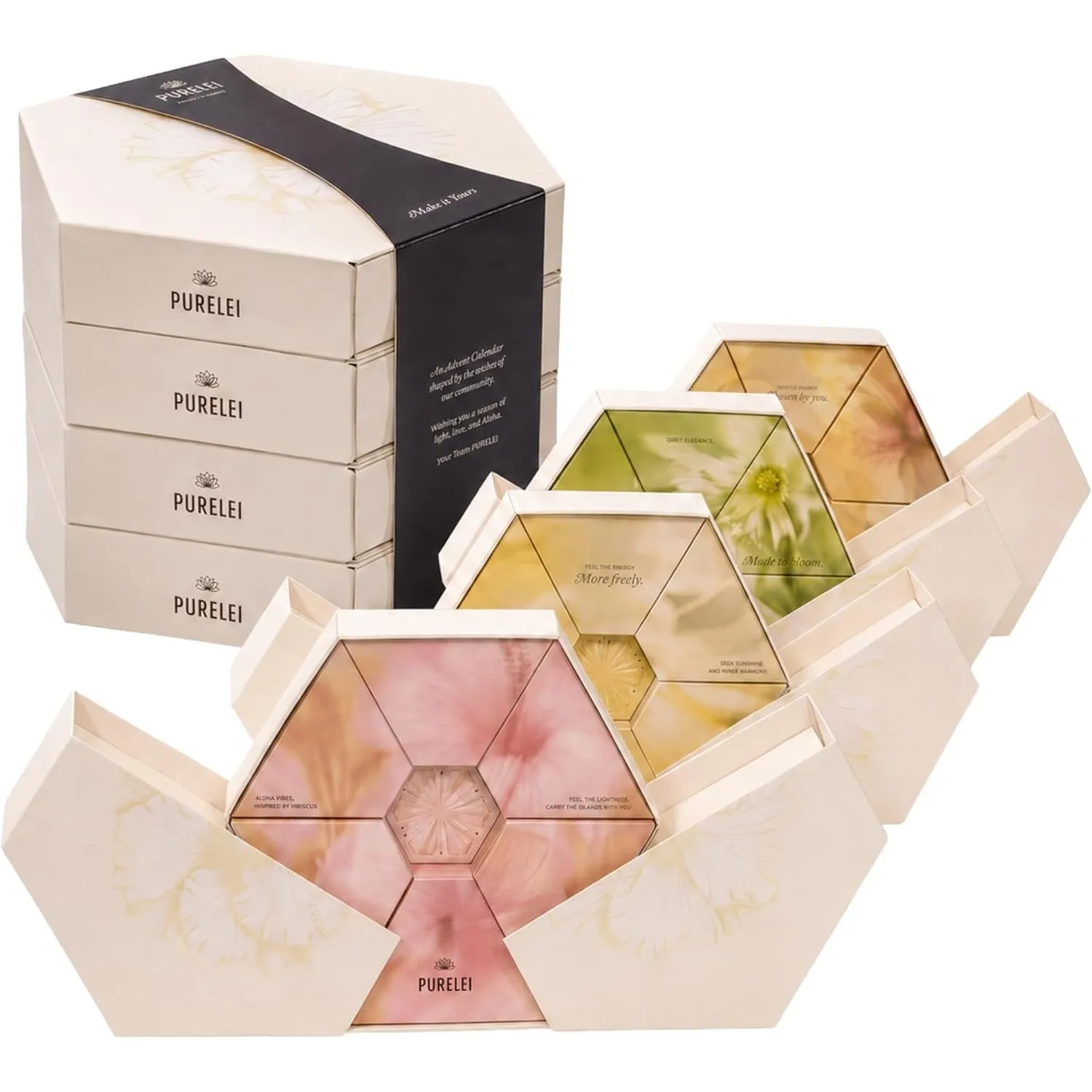 Purelei Schmuck Adventskalender 2026 Frauen – Schmuckkalender Roségold