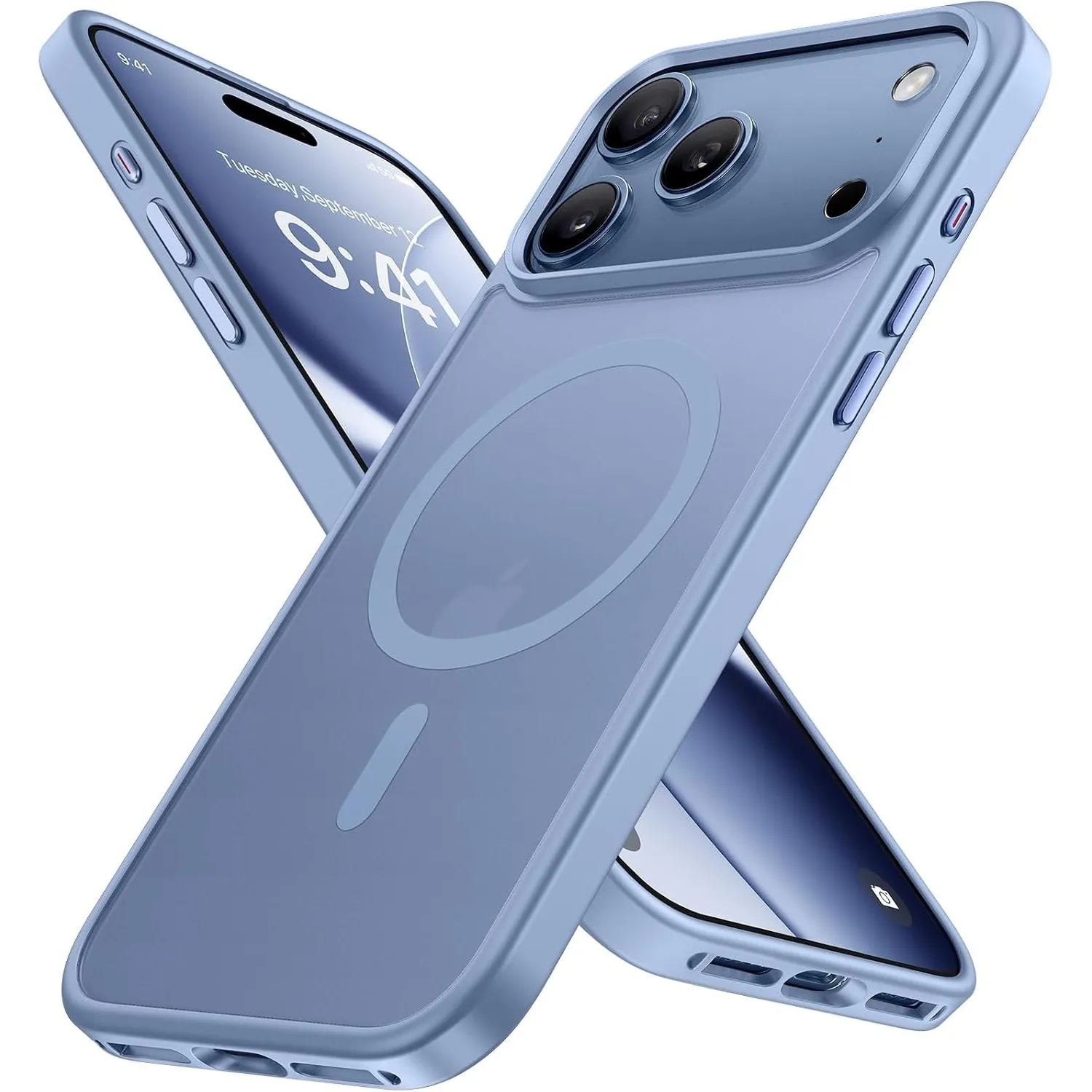 Miracase für iPhone 18 Pro Hülle mit Magsafe TOP MIL, Polar