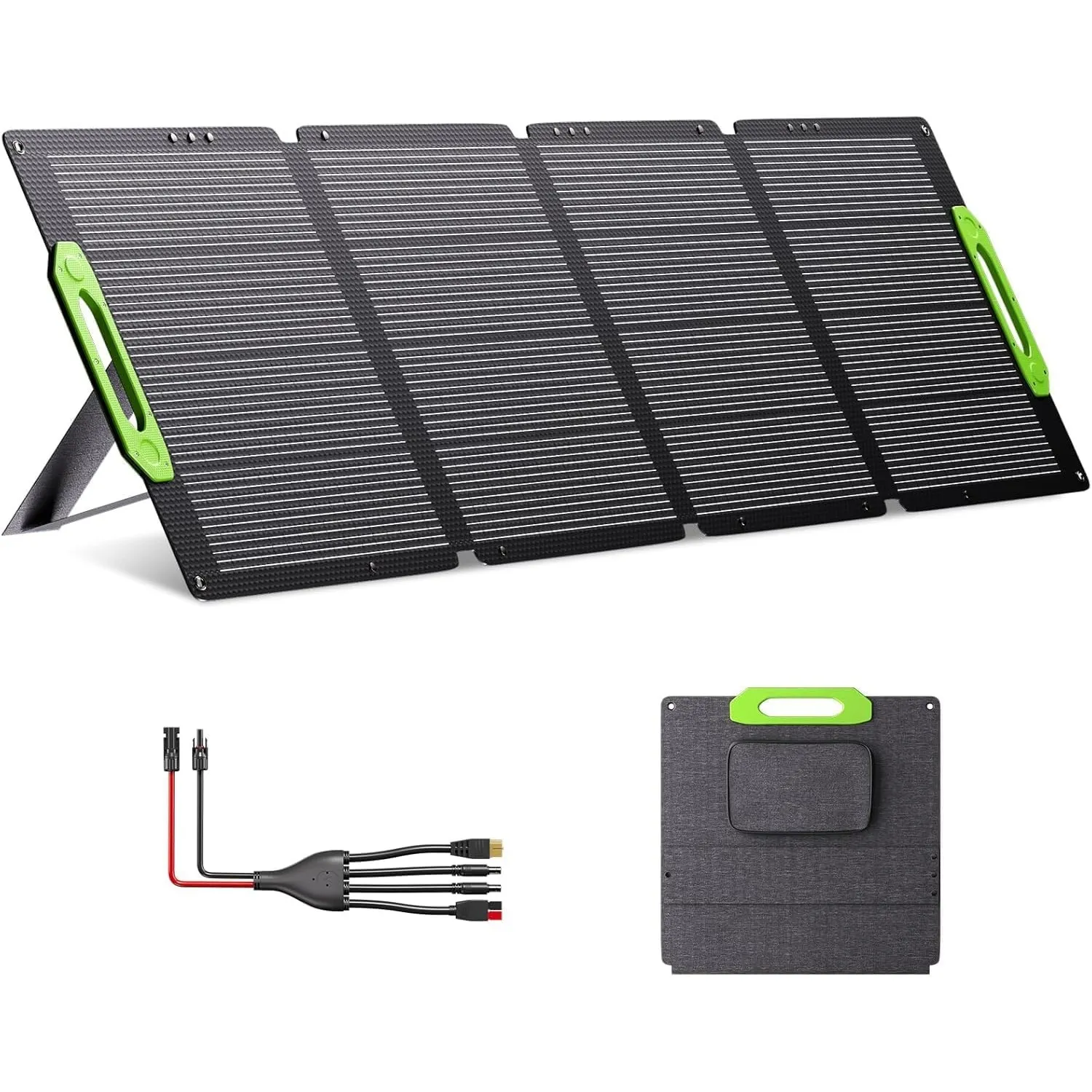 400W Solarpanel Faltbar, Solarpanel Camping, IP67 Wasserdicht