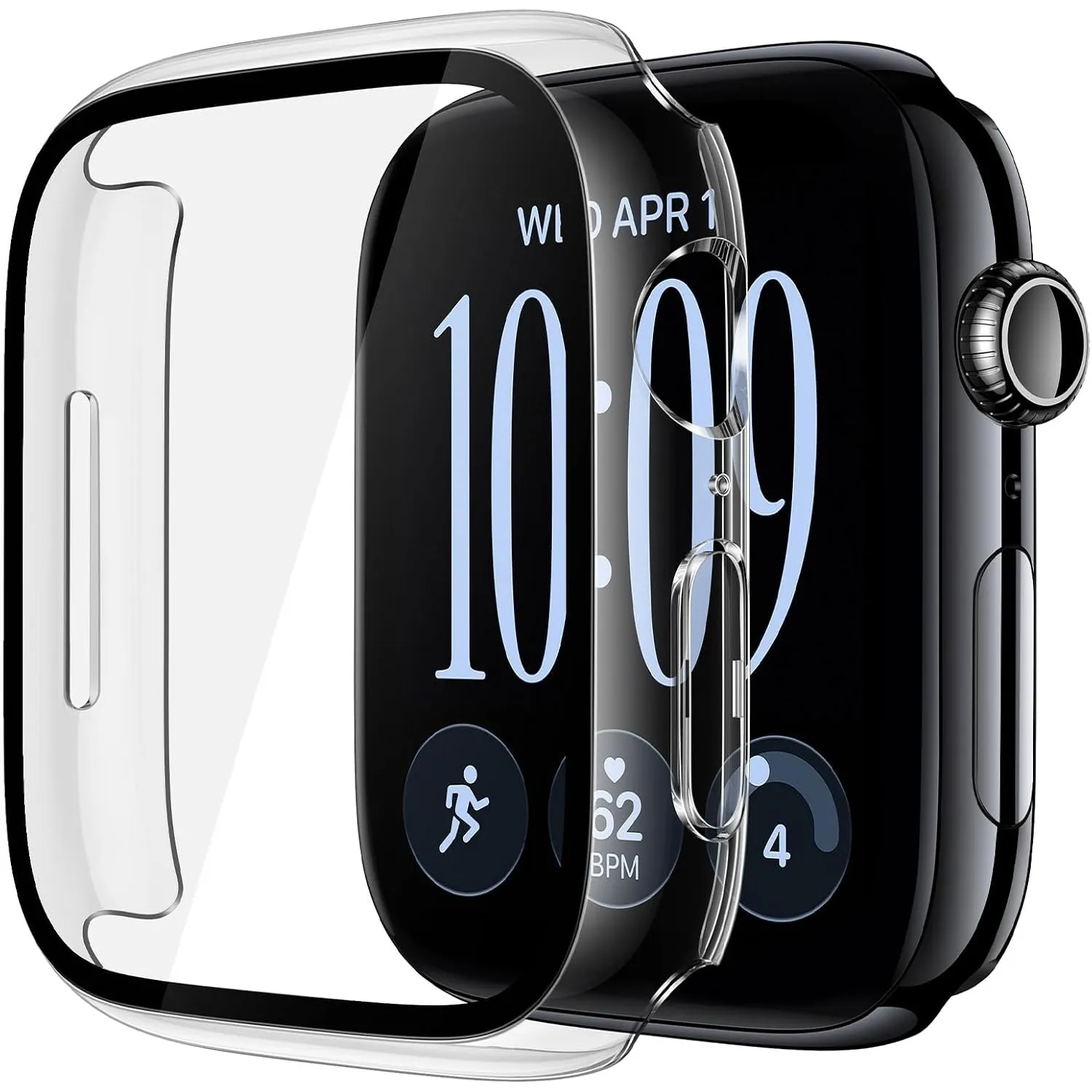 Misxi Schutzhülle mit Displayschutz für 42mm Apple Watch Series 12