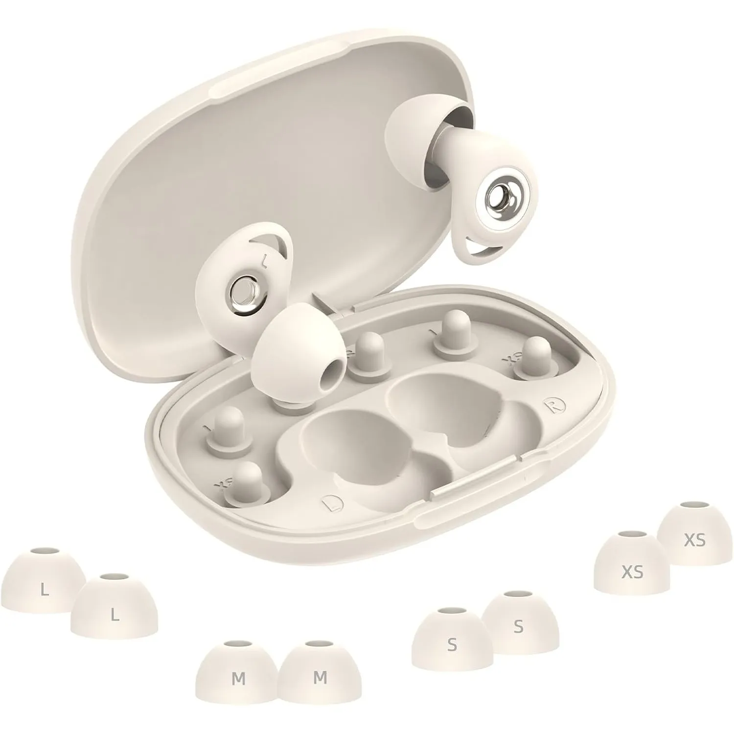 Ohrstöpsel zum Schlafen, 45dB Noise Cancelling Gehörschutz Earplugs, weiß