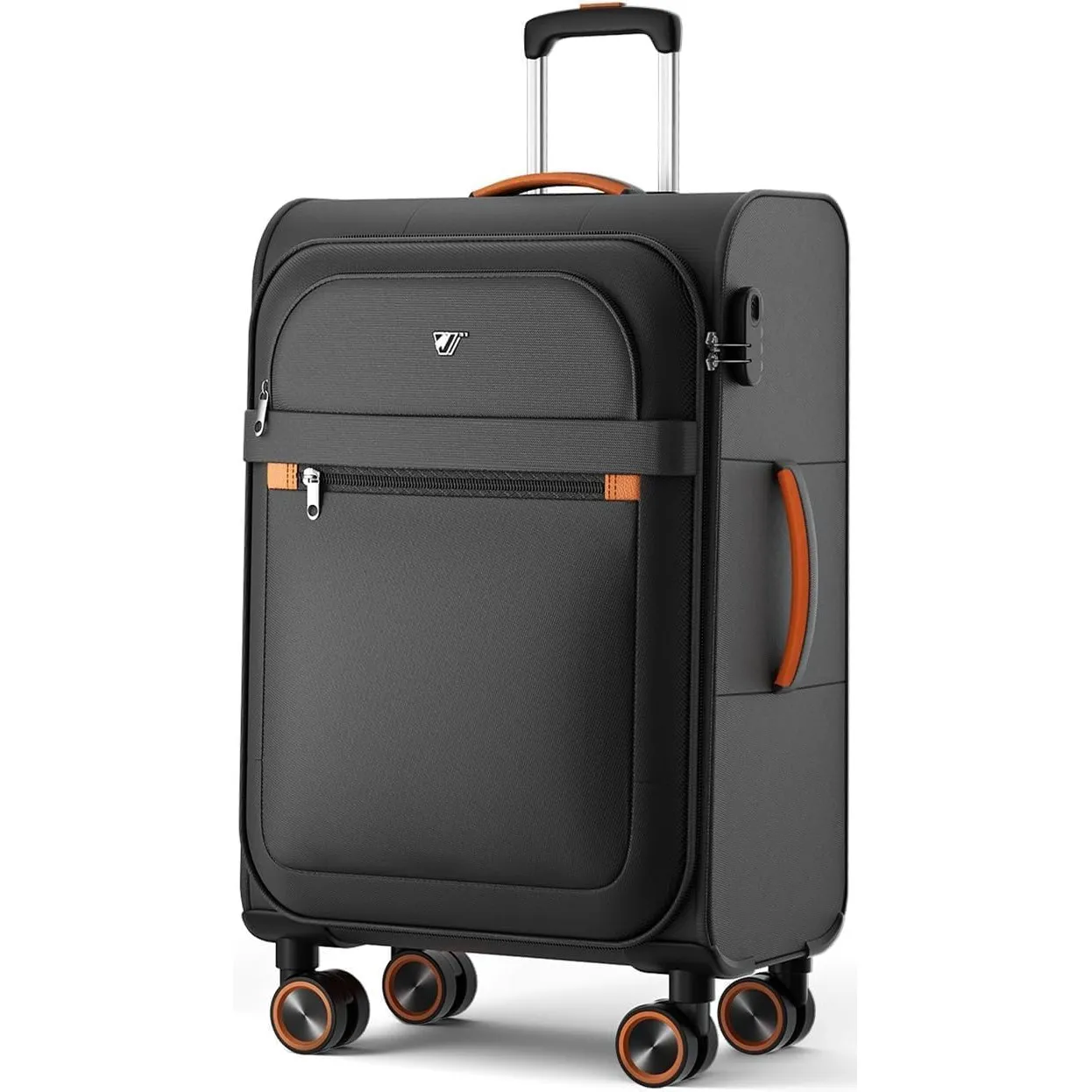 Weichschalenkoffer groß - Stoff Koffer Trolley 109 Liter