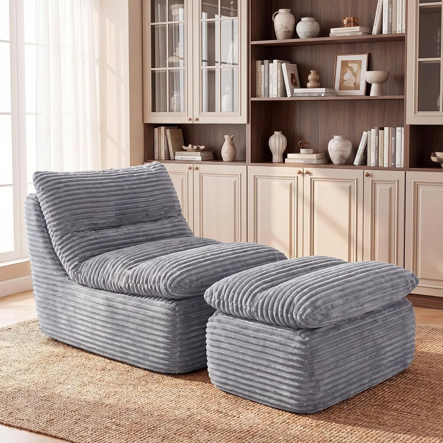 MALOL Sofas & Couches mit Ottomane, Schlafsofa mit Schlaffunktion, Boneless Couch, Relaxsessel, Spielsofa, Schlafsofa &…