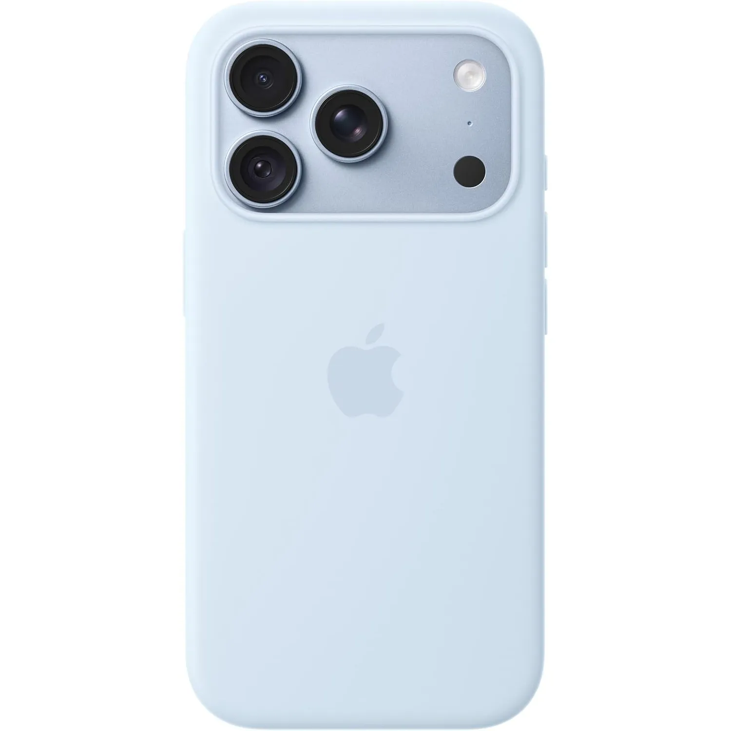 Apple iPhone 18 Pro Silikon Case mit MagSafe - Klarblau