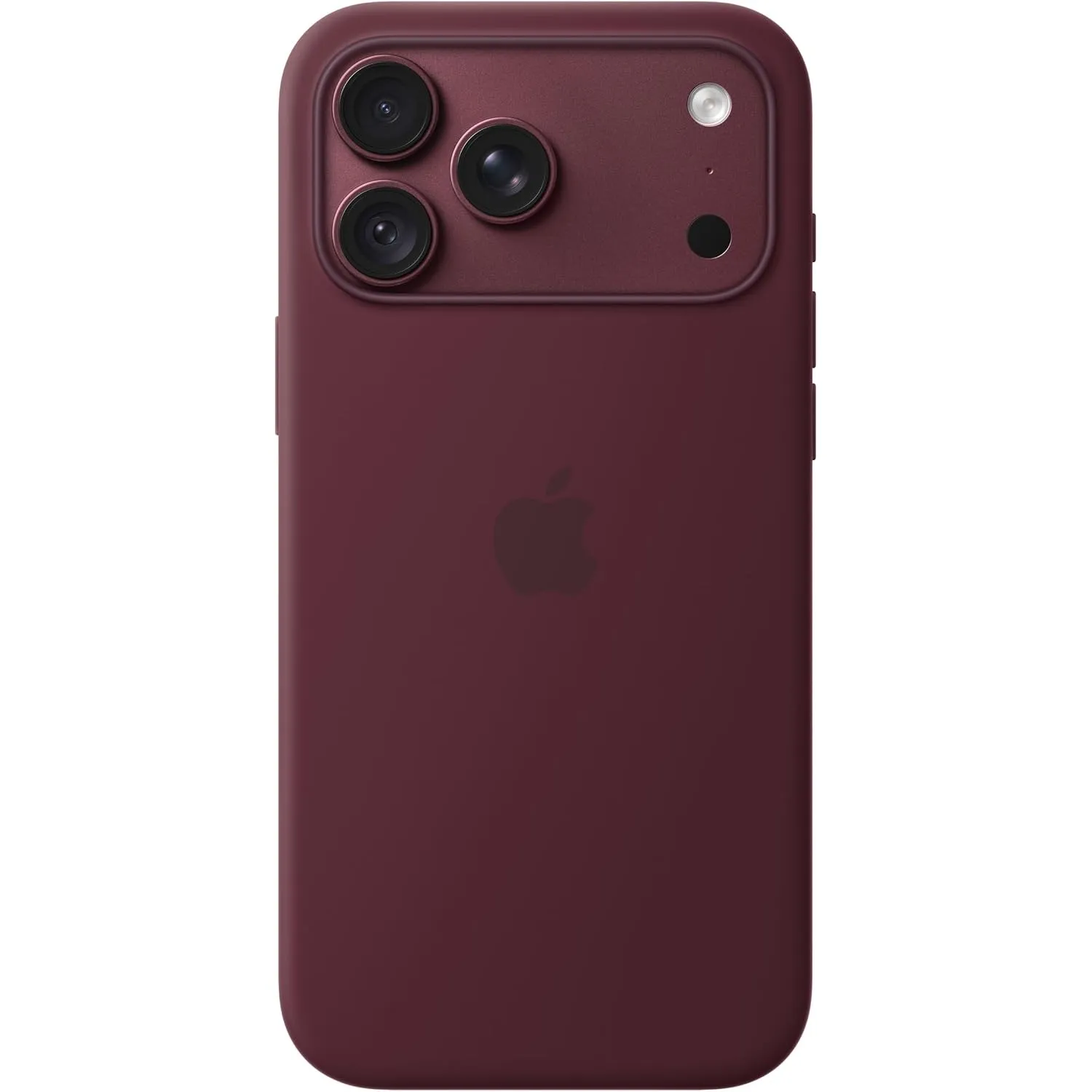 Apple iPhone 18 Pro Max Silikon Case mit MagSafe - Burgunder