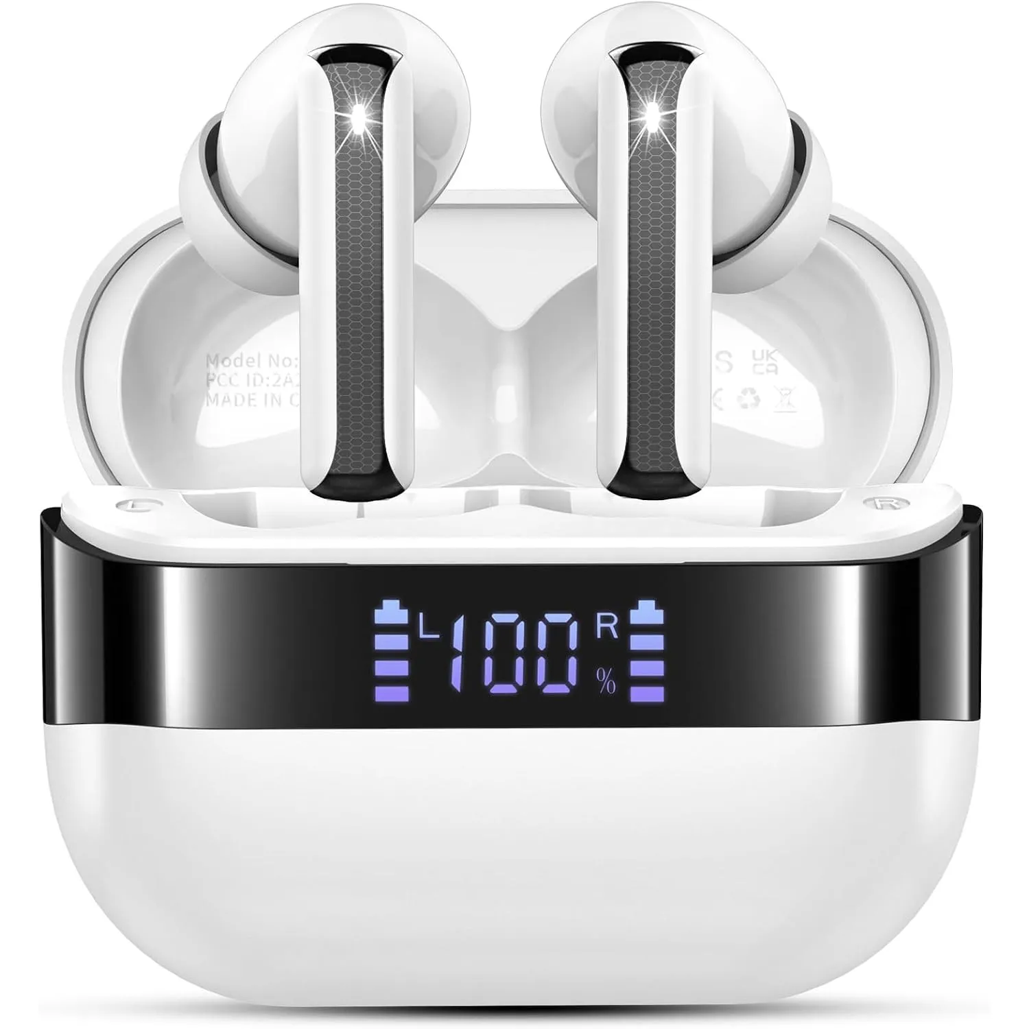 2026 Kopfhörer Kabellos Bluetooth 5.4 Kopfhörer in Ear, 56Std Stereo Earbud