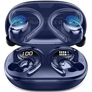 2026 Kopfhörer Kabellos Bluetooth 5.4 Kopfhörer In Ear Sport, 6D Stereo